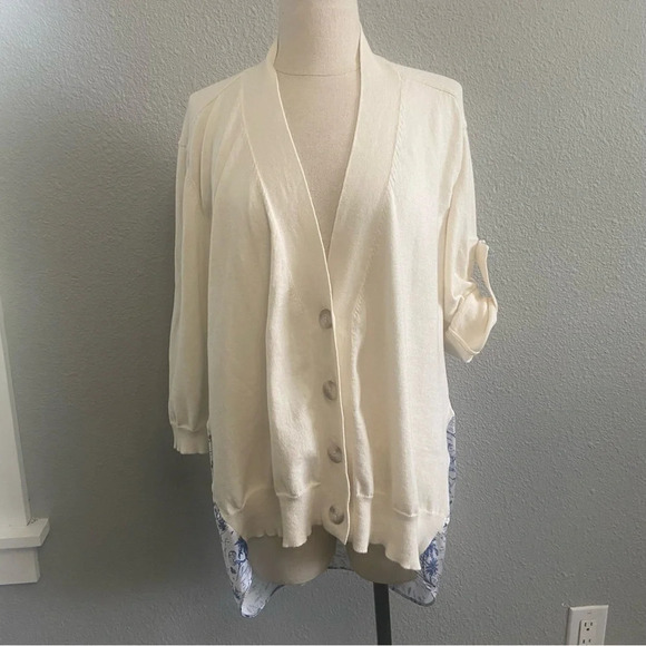 KOCH Longfellow Sweater Royal Toile Size Medium Nature Horses‎ - Picture 4 of 9